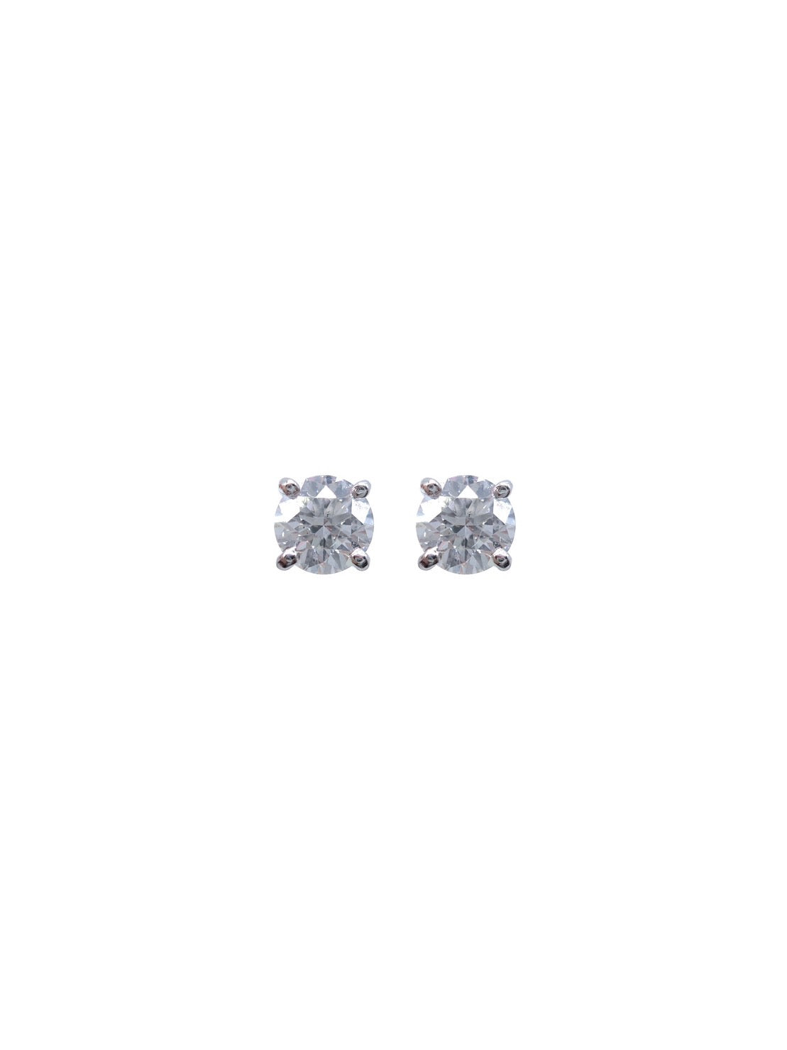 ダイヤモンドピアス（Pt900 / Total 0.4ct)